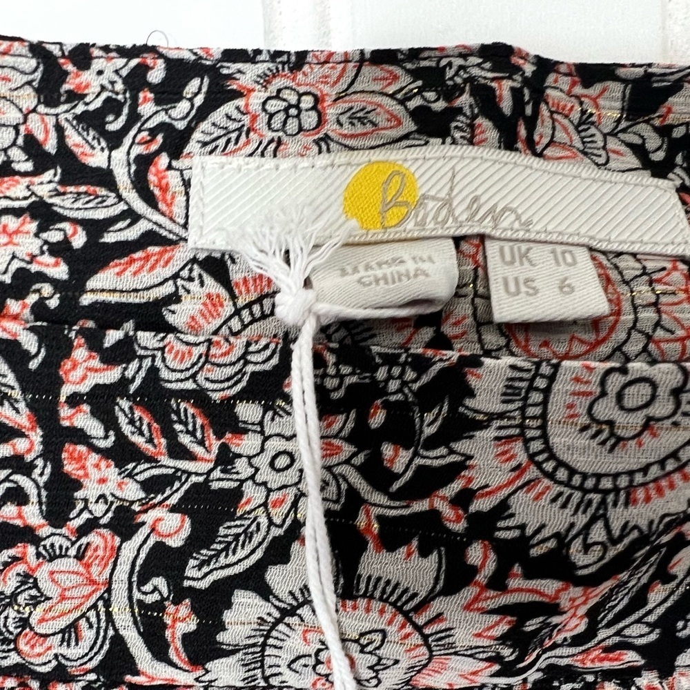 Boden Ruffle Mini Skirt Women 6 Floral Petal Spring NEW. 346 - Picture 3 of 5